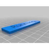 Koşu Etiketi V1 (Bu ürün Sadece Plastik parçadır - Almadan Önce Soru Sorabilirsiniz)