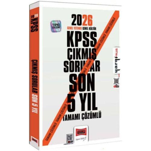 2026 KPSS Genel Kültür Genel Yetenek Tüm Dersler Tamamı Çözümlü Son 5 Yıl Çıkmış Sorular Yargı Yayınları