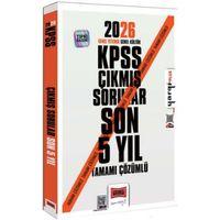 2026 KPSS Genel Kültür Genel Yetenek Tüm Dersler Tamamı Çözümlü Son 5 Yıl Çıkmış Sorular Yargı Yayınları