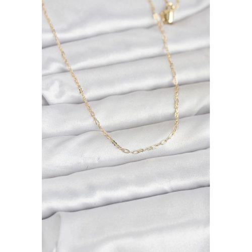 CM 14K Gold Renk 60 cm Zincirli Kadın Kolye