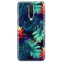 Xiaomi Redmi K30 Kılıf Pasifik Yapraklar Arka Kapak Koruma Desenli Full Koruyucu