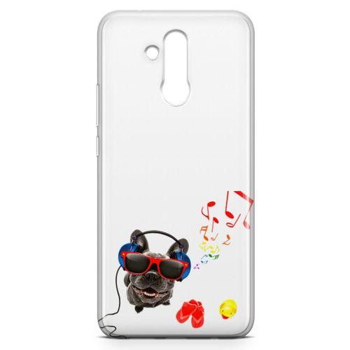 Huawei Mate 20 Lite Kılıf Entel Köpek Arka Kapak Koruma Desenli Full Koruyucu