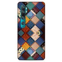 Xiaomi Mi Note 10 Kılıf Patchwork (31) TPU Kılıf Karışık Renkli
