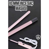 Saç Düzleştirici İnce Bukleler İyon Özelliği Taşınabilir Döner Kablo