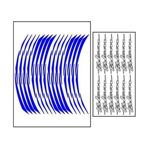 BAJAJ Bajaj Reflektör Mavi Pulsar Uyumlu 1 Set Jant Şeridi