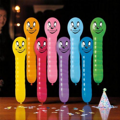 50 ADET VIP YÜKSEK KALİTE RENKLİ TIRTIL BALON BASKILI 1 METRE TIRTIL BALON RENKLİ İTALYAN MALI BALON