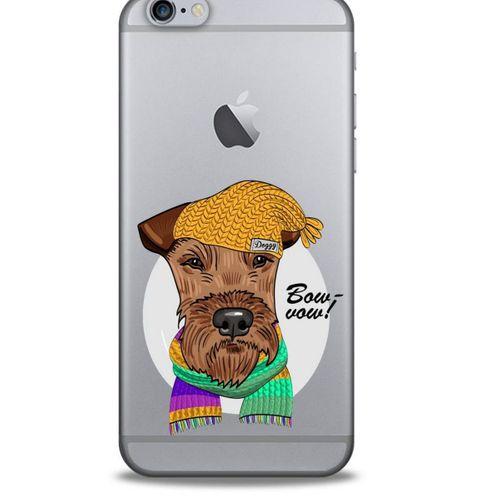 Zoologix (87) Apple Iphone 6S Şeffaf Kılıf Silikon Desenli