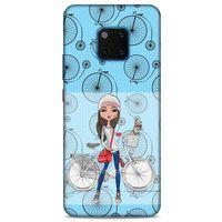 Sokak Modası 90 Huawei Mate 20 Pro Kılıf Desenli Silikon