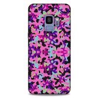 Samsung Galaxy S9 Uyumlu Kılıf Pembe Delisi (34) Slim Armor Kılıf Kamuflaj