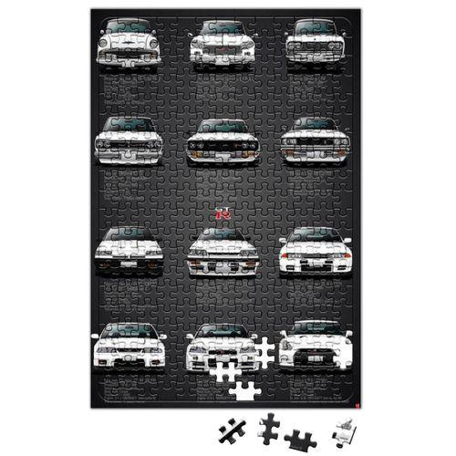 History Nissan GTR V2 Specs Puzzle 240 Parça Yapboz