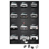 History Nissan GTR V2 Specs Puzzle 240 Parça Yapboz