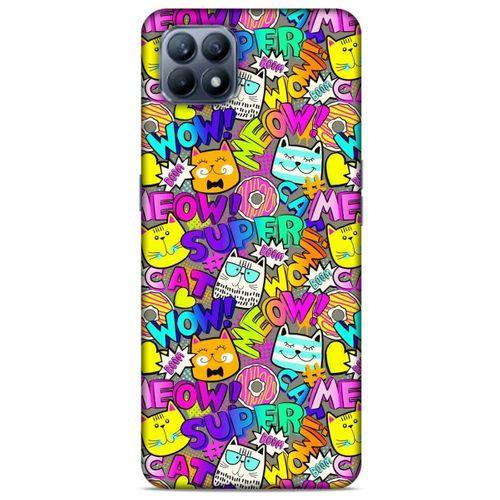 Graffitix (12) Desenli Silikon Kapak Huawei P40 Lite Kılıf
