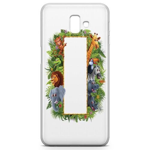 Samsung Galaxy J6 Plus Kılıf Hayvanat Bahçesi Arka Kapak Koruma Desenli Full Koruyucu