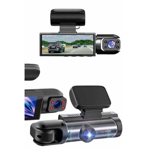 Araç Kamerası Black Box Çift Kameralı Ekranlı Full Hd Sürüş Kamerası