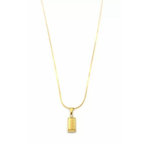 Külçe Altın Kolye - Altın