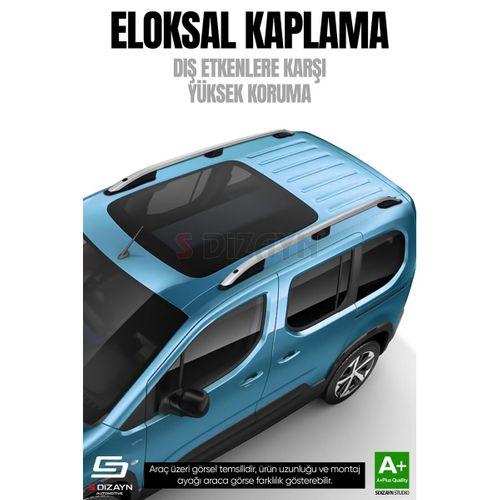 S-Dizayn Ford Tourneo Custom Kısa Şase Aluminyum Gri Tavan Çıtası 2012-2023 A+ Kalite