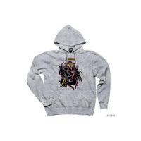 Avengers Infinity War Group Gri Kapşonlu Sweatshirt Hoodie