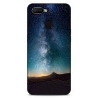 Lopard Oppo Ax7 Uyumlu Kılıf Gece'S (22) Tam Koruma Kılıfı Yeşil Beyaz