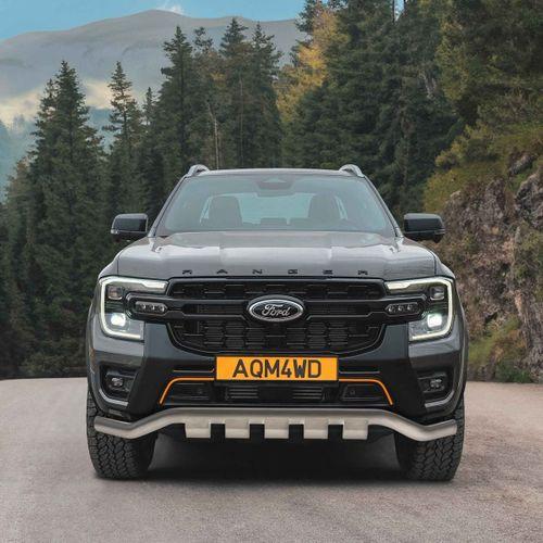 Ranger 2023+ Uyumlu Ford Glo Star Chrome Ön Koruma Demiri / PST27