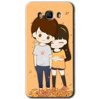 Galaxy J7 2016 Kılıf HD Desen Baskılı Arka Kapak - Şıpsevdi Çift
