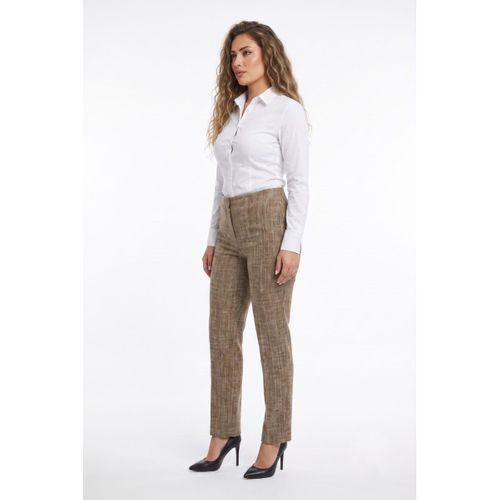 Kadın Hasır Dokuma Kumaş Pantolon BGL-ST01355