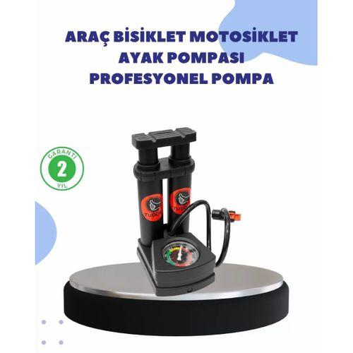 Çok Amaçlı Ayaklı Lastik Pompası Yüksek Hassasiyetli