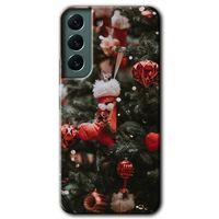 Samsung Galaxy S22 Plus HD Baskılı Kılıf + 9D Tam Ekran Koruyucu - Happy New Year
