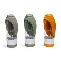 Beeztees Köpek Seyahat Su Şişesi, Ödül Kabı, Silikon, Çeşitli Renklerde, 25x9x9cm, 600ml