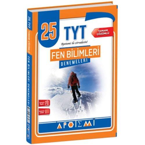 TYT Fen Bilimleri 25 li Denemeleri Apotemi Yayınları