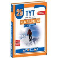 TYT Fen Bilimleri 25 li Denemeleri Apotemi Yayınları
