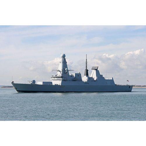 Royal Navy Type 45 Daring Class Destroyer 3D Baskı (Bu ürün Sadece Plastik parçadır - Almadan Önce Soru Sorabilirsiniz)
