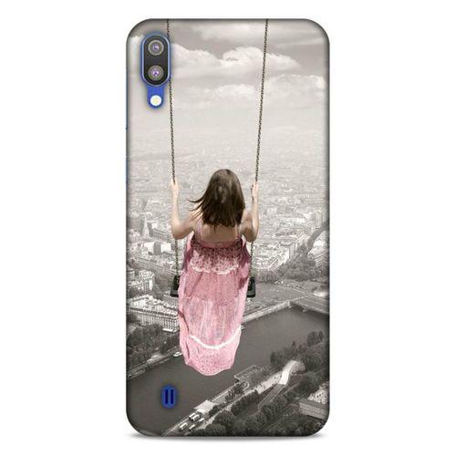 Lopard Samsung Galaxy M10 Uyumlu Kılıf Manipülasyon ☻ (22) Tam Koruma Kılıfı Desenli