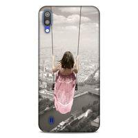 Lopard Samsung Galaxy M10 Uyumlu Kılıf Manipülasyon ☻ (22) Tam Koruma Kılıfı Desenli