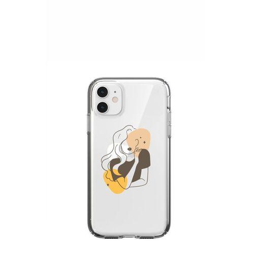 Uzun Saçlı Kız iPhone11 Şeffaf Telefon Kılıfı