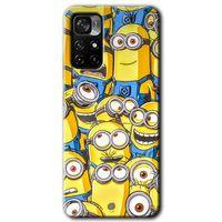 Poco M4 Pro 5G Kılıf HD Desen Baskılı Arka Kapak - Minion Ordusu