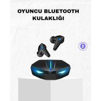 Bluetooth Kulaklık Tam Kablosuz Stereo Led Işıklı