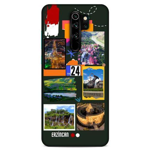 Lopard Xiaomi Redmi Note 8 Pro Uyumlu Kılıf Şehirli ※ (24) Erzincan Darbe Emici Kılıf