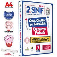 2026 2 Sınıf Özel Okullar ve Bursluluk Hazırlık MEB Tıpkı Basım Deneme 6lı Fasikül SETİ