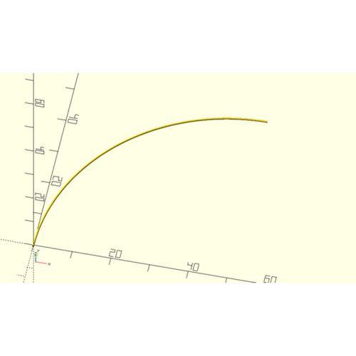 OpenSCAD’de Dairesel Yaylar (Bu ürün Sadece Plastik parçadır - Almadan Önce Soru Sorabilirsiniz)