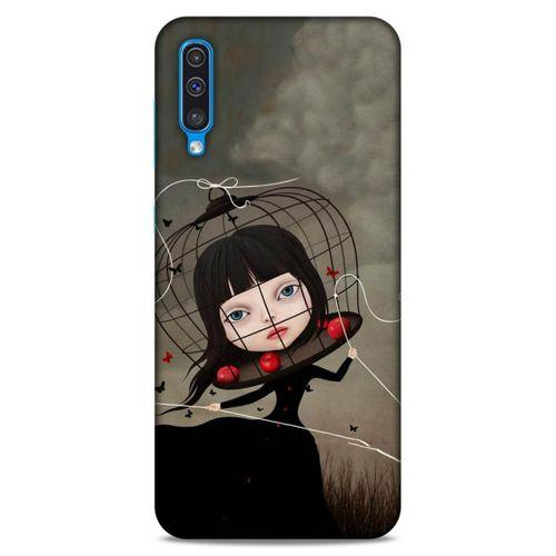 Lopard Samsung Galaxy A50 Uyumlu Kılıf Manipülasyon ☻ (40) Fit Silikon Kılıf Desenli