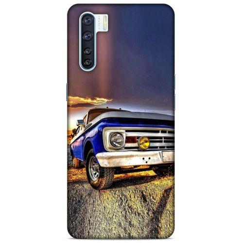 Lopard Oppo A91 Uyumlu Kılıf PickUpX (32) Soft Silikon Kılıf Koyu Mavi