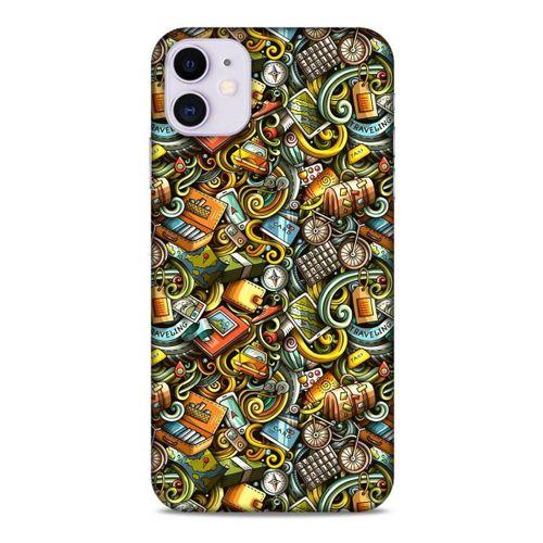 Graffitix (50) Desenli Silikon Kapak Apple Iphone 11 Kılıf