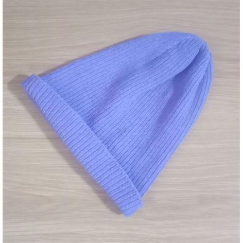 Unısex Kışlık Pamuklu Bere,Şapka  Eflatun  28X24Cm