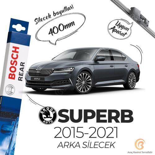 Bosch Rear Arka Silecek Skoda Superb 2015-2021 ile uyumlu