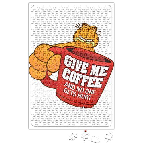 Garfield Give Me Coffe Garfield Bana Kahve Ver Puzzle