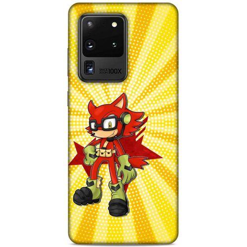 Lopard Samsung Galaxy S20 Ultra Uyumlu Kılıf GameX (17) Tasarım Kılıf Kırmızı