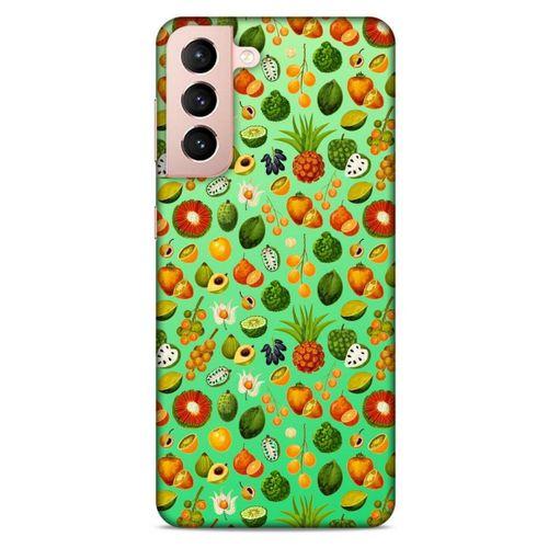 Lopard Samsung Galaxy S21 Uyumlu Kılıf Frutix (63) Silikon Kap