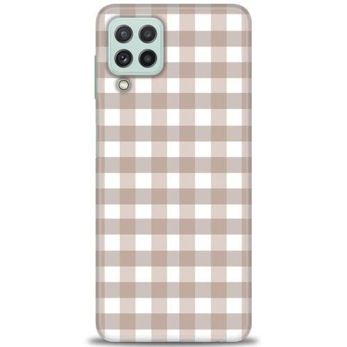 Samsung Galaxy M22 Kılıf HD Baskılı Kılıf - Pötikare + Tam Ekran Koruyucu