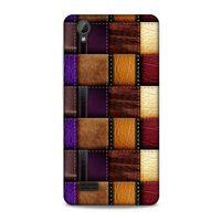 Vestel Venüs V5 Kılıf Patchwork (13) Silikon Kap Mor Turuncu