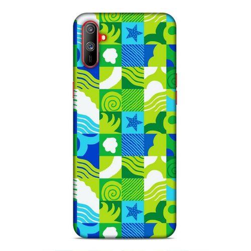Realme C3 Uyumlu Kılıf Insomnia (46) Core Armor Kılıf Laci Yeşil